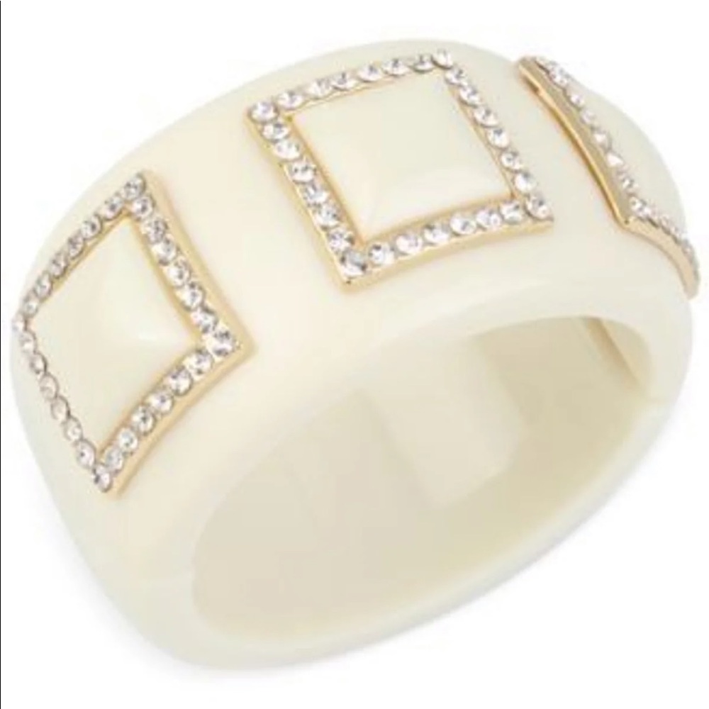 INC•Pavé White Cuff Bracelet•SOLD OUT